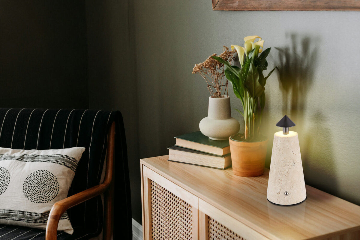 Lampe à poser Liva grise (21037G)