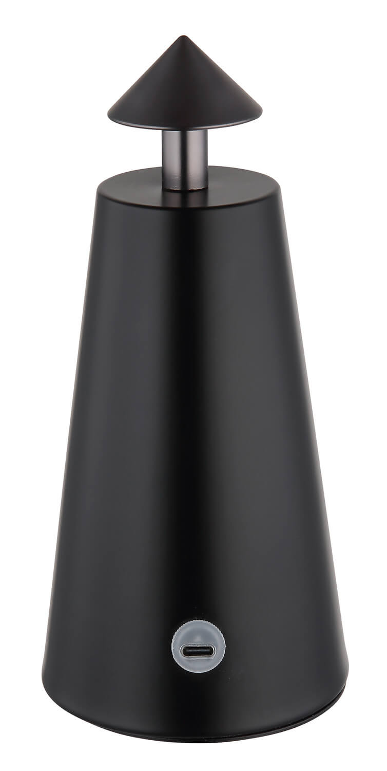 Lampe à poser Liva noire mat (21037S)