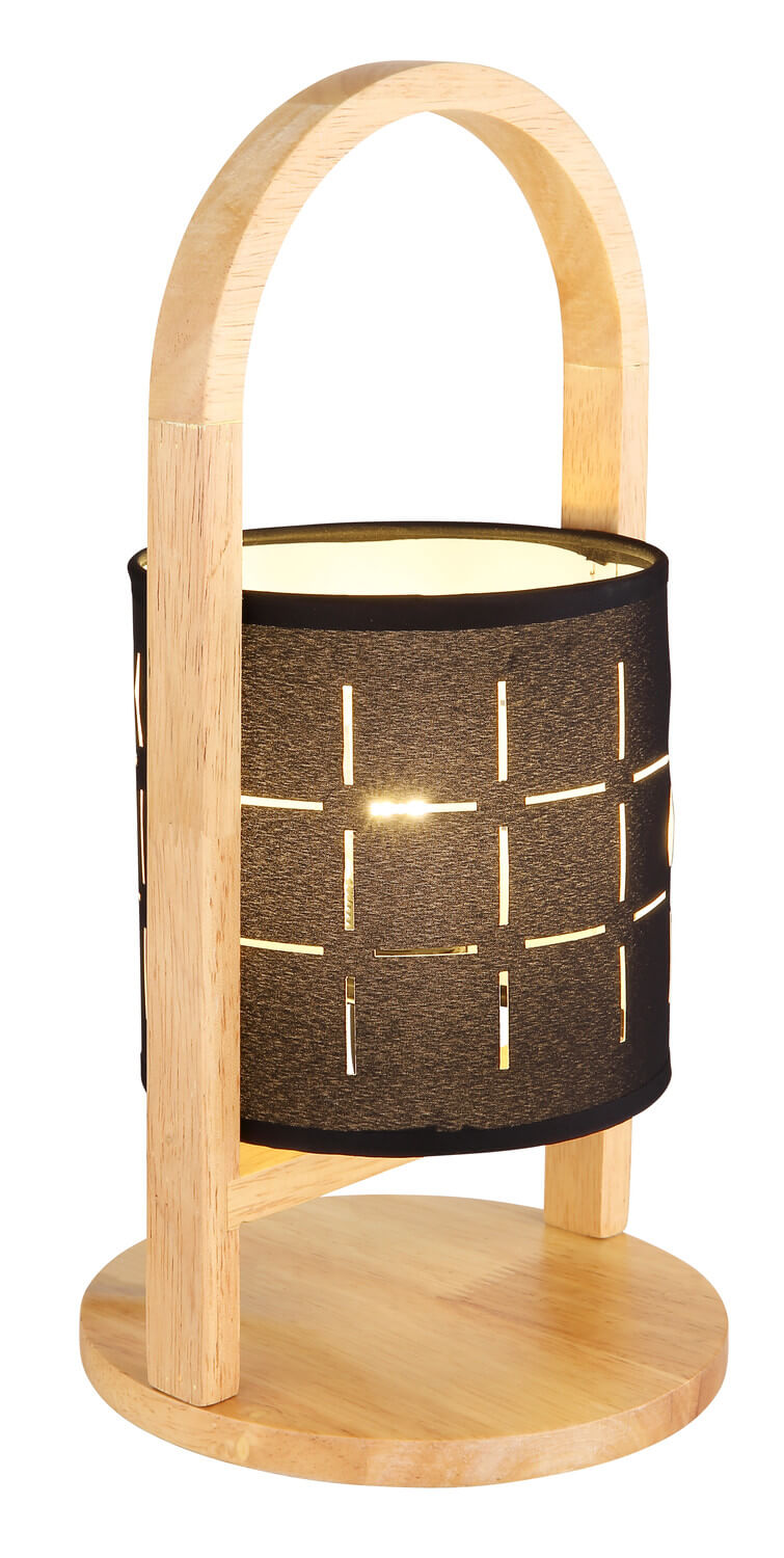 Lampe à poser Ninja bois