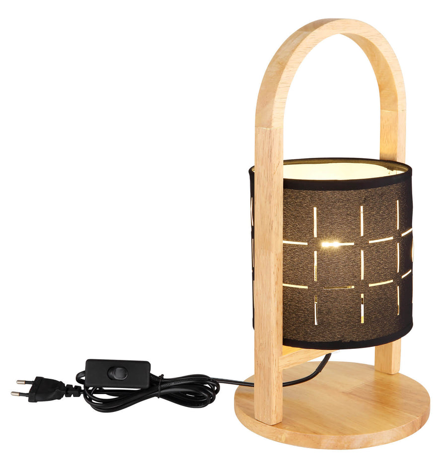 Lampe à poser Ninja bois