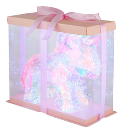 Lampe à poser Brondar transparente, L 30 cm (28088N)