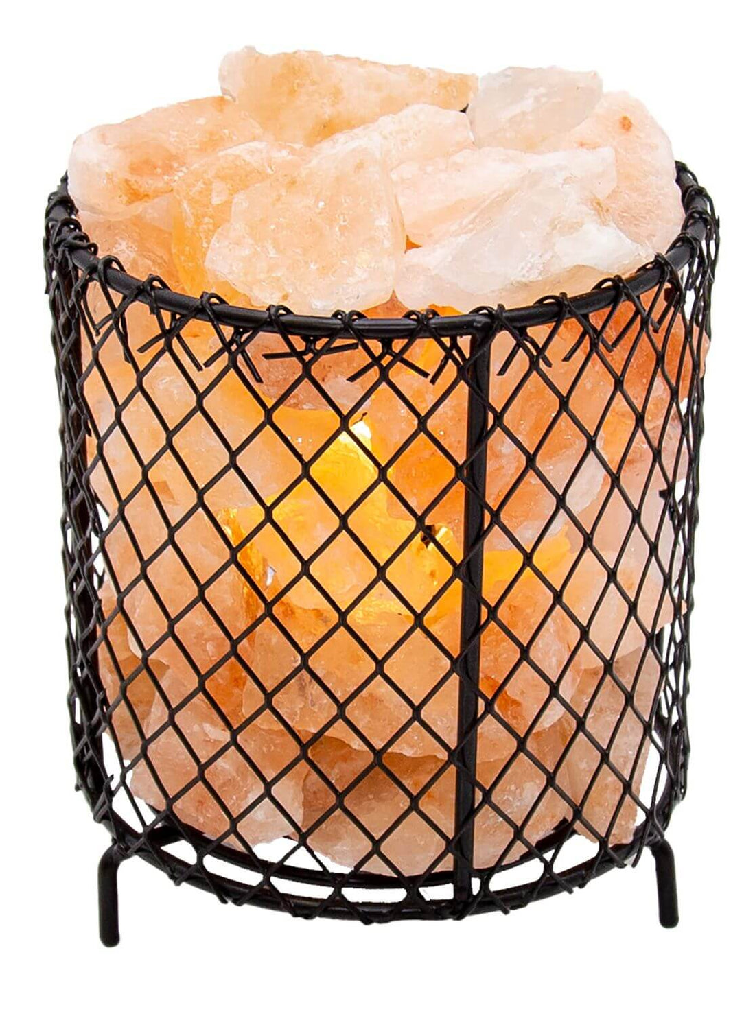 Lampe à poser Stone noire mat, H 17 cm