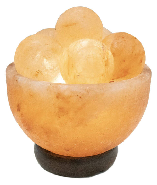 Lampe à poser Stone bois, H 19,1 cm