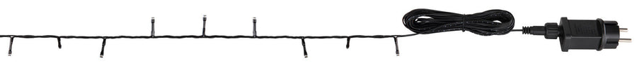 Guirlande lumineuse noire, H 300 cm