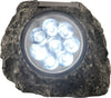 Luminaire extérieur Solar gris, H 11 cm