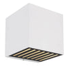 Luminaire extérieur Illi anthracite et aluminium, H 10 cm