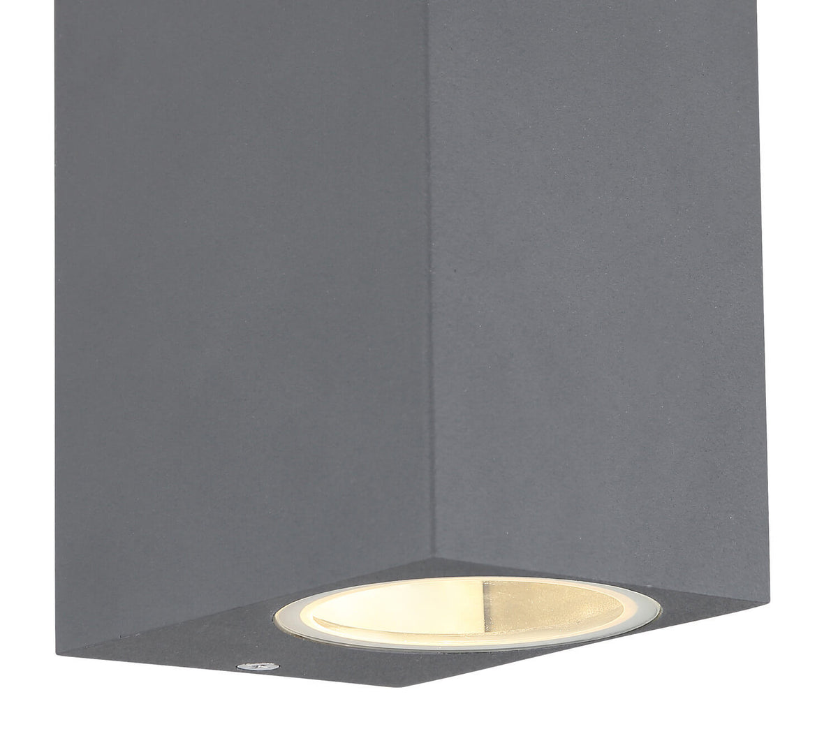 Luminaire extérieur Veronika anthracite et aluminium, H 15 cm
