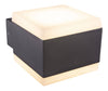 Luminaire extérieur Slice anthracite et aluminium