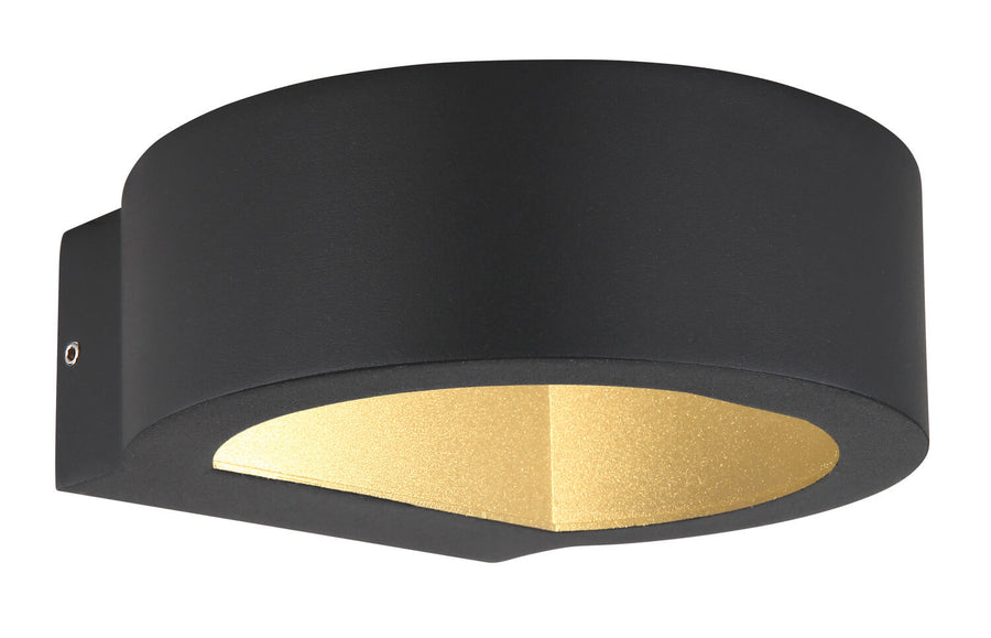 Luminaire extérieur Slice I noir mat et aluminium