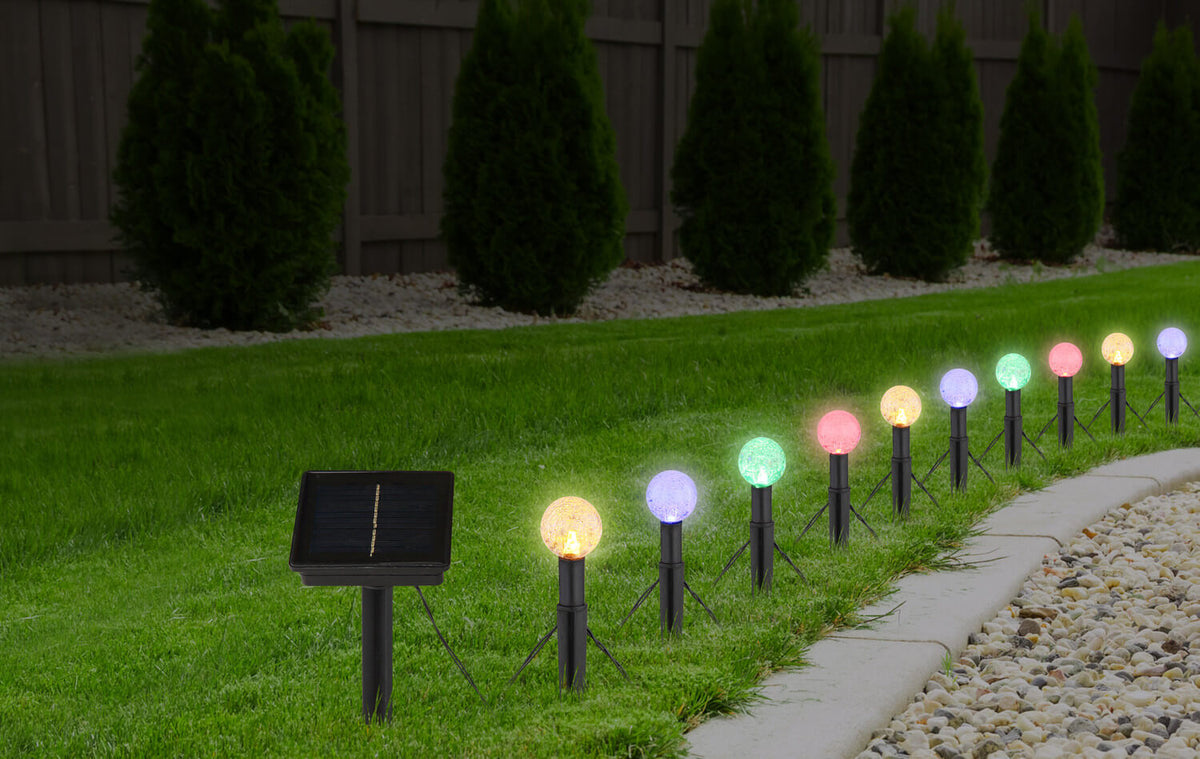 Guirlande lumineuse Solar noire mat