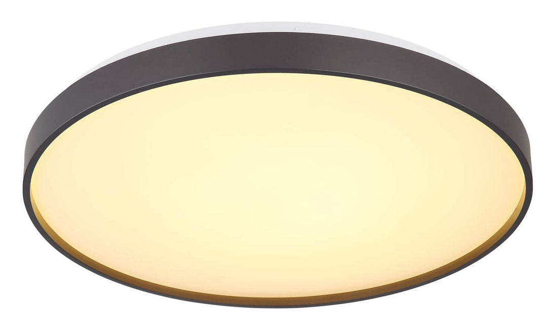 Plafonnier Eclypse blanc, Ø 48 cm