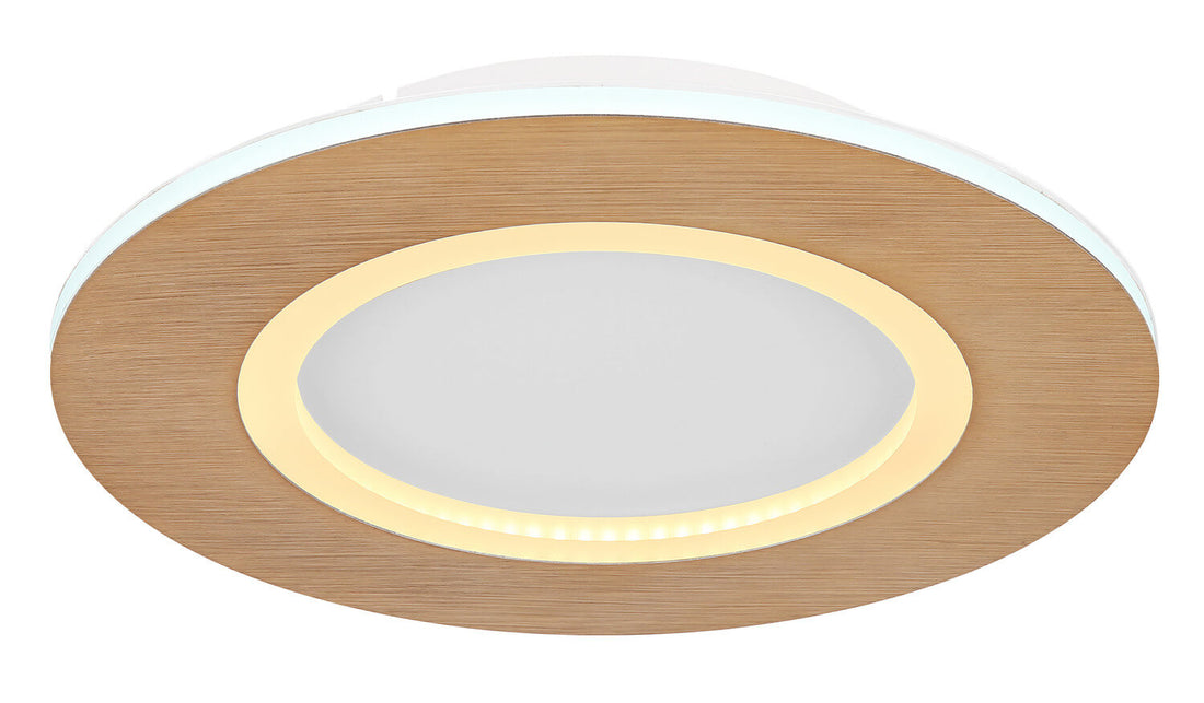 Plafonnier Clay blanc, Ø 30 cm