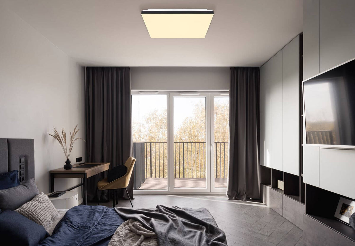 Plafonnier Ully blanc mat