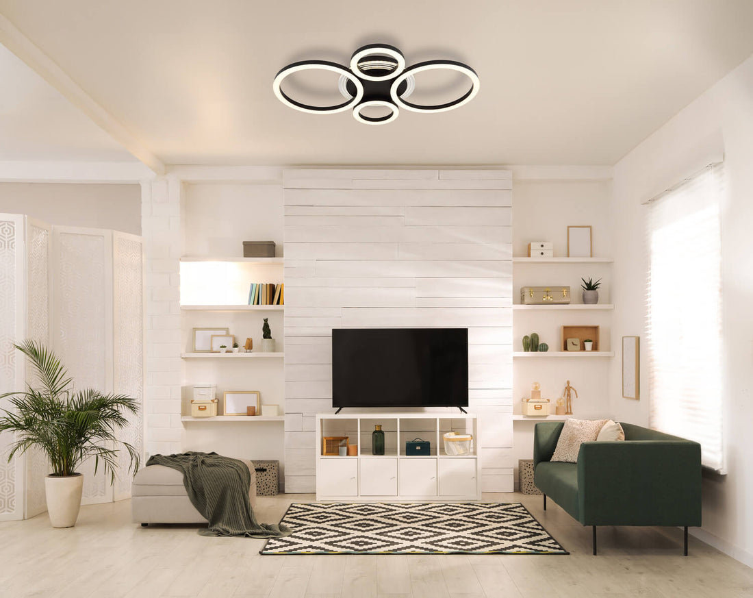 Plafonnier LED | Loretta Noir