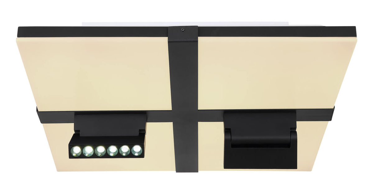 Plafonnier Villsi blanc mat