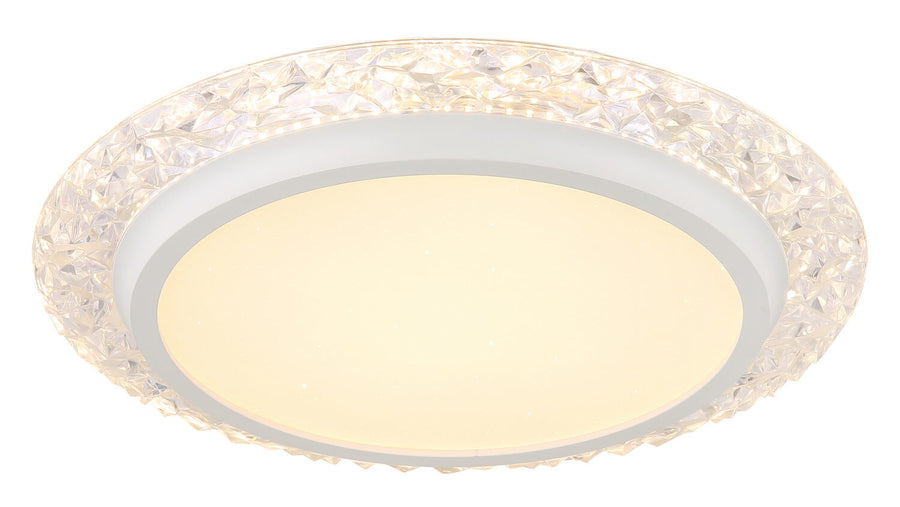 Plafonnier Abigail blanc mat