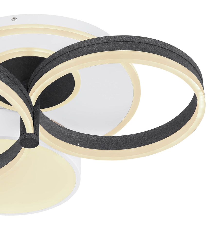 Plafonnier Jack blanc mat