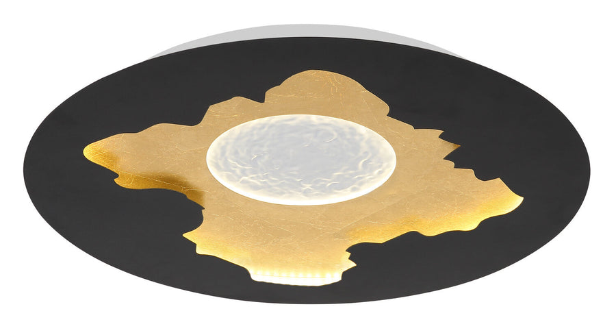 Plafonnier Obscura noir mat