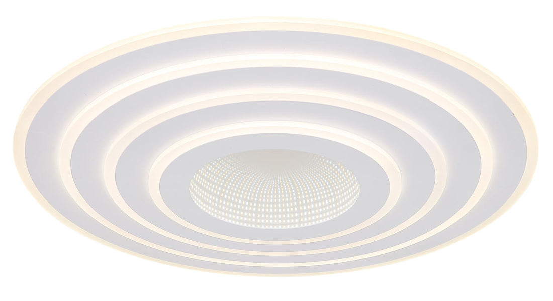 Plafonnier Jocelyn blanc mat, Ø 70 cm