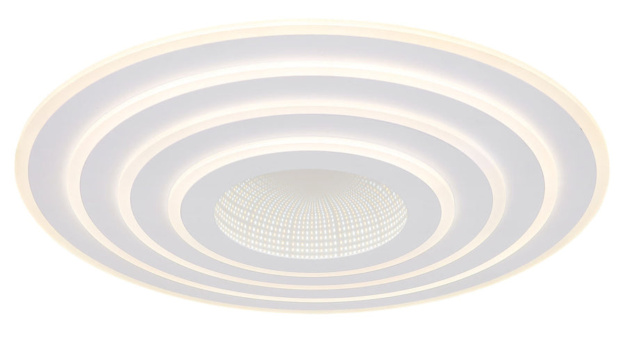Plafonnier Jocelyn blanc mat, Ø 70 cm