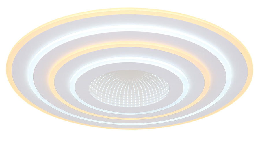 Plafonnier Jocelyn blanc mat, Ø 70 cm