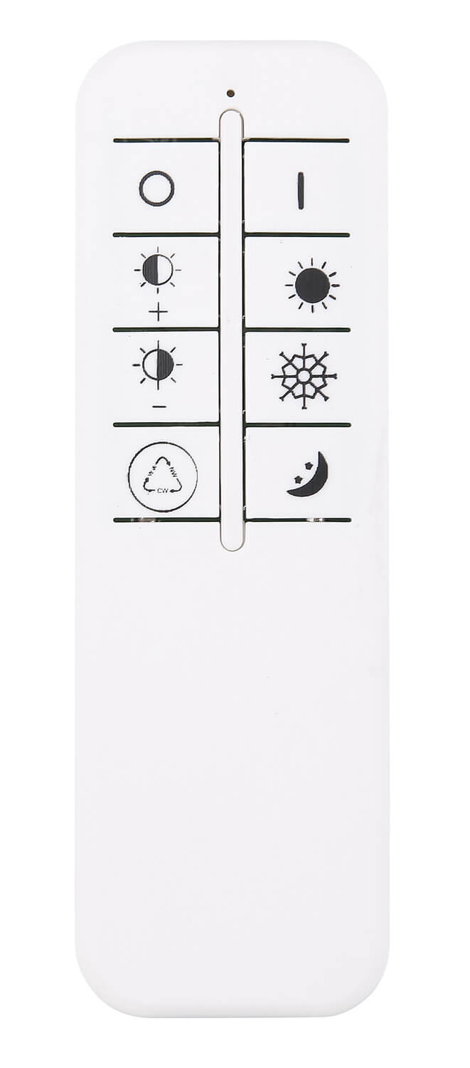Plafonnier Jocelyn blanc mat, Ø 70 cm