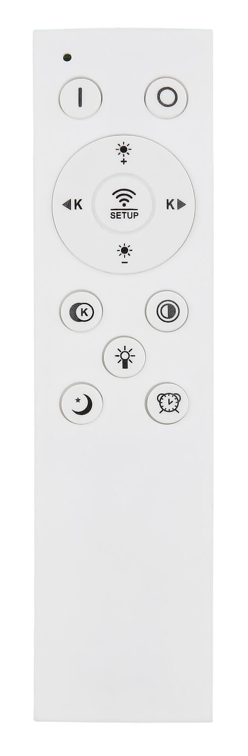 Plafonnier Eila blanc mat