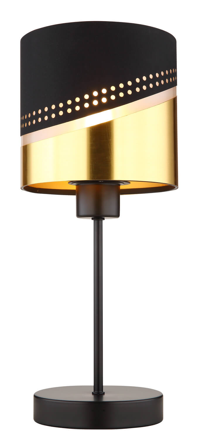 Lampe à poser Or noire mat