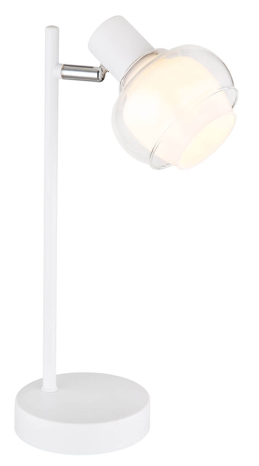 Lampe à poser Tokki blanche mat