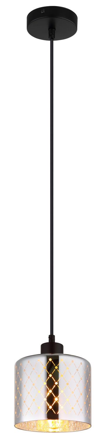 Suspension Alonso noire mat (54316H)