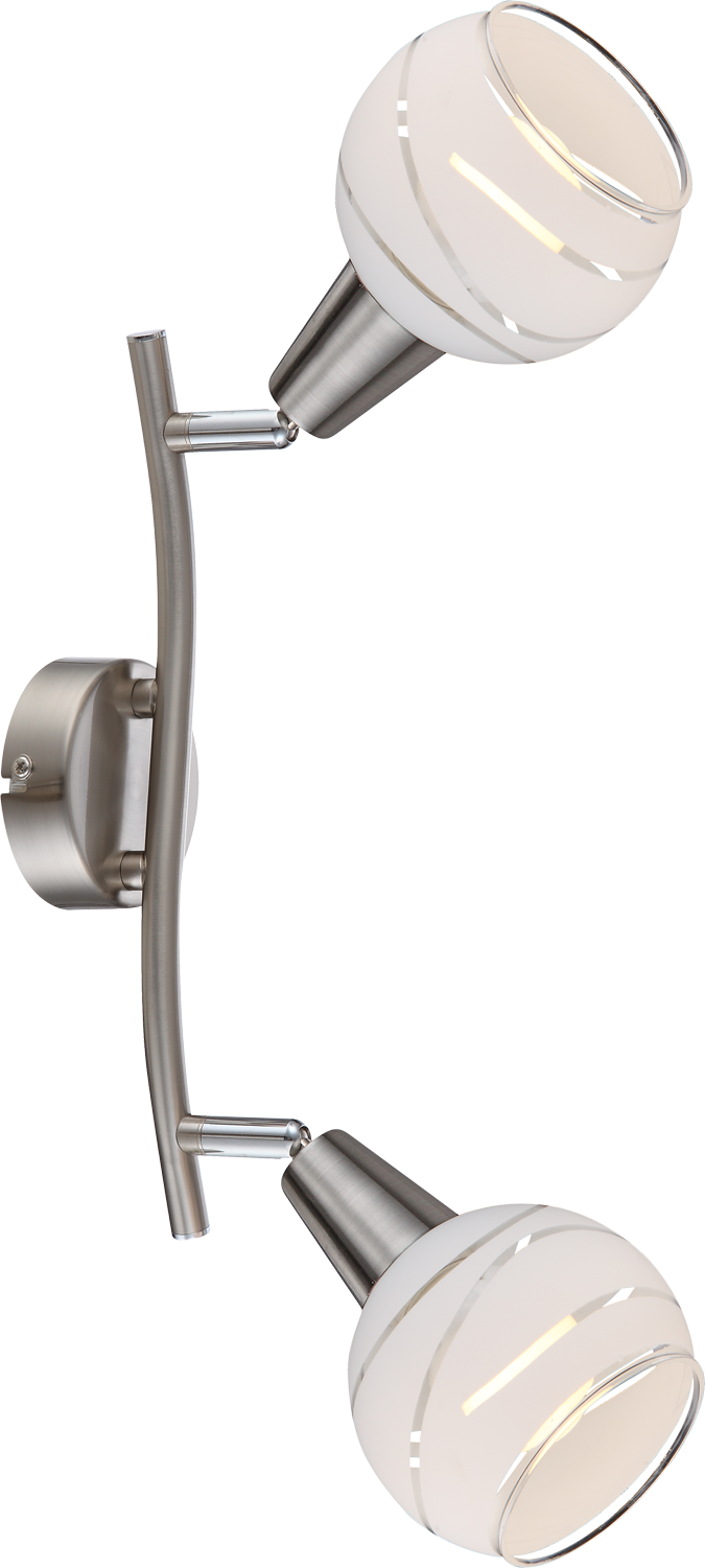 Plafonnier Elliott nickel satiné (54341-2)