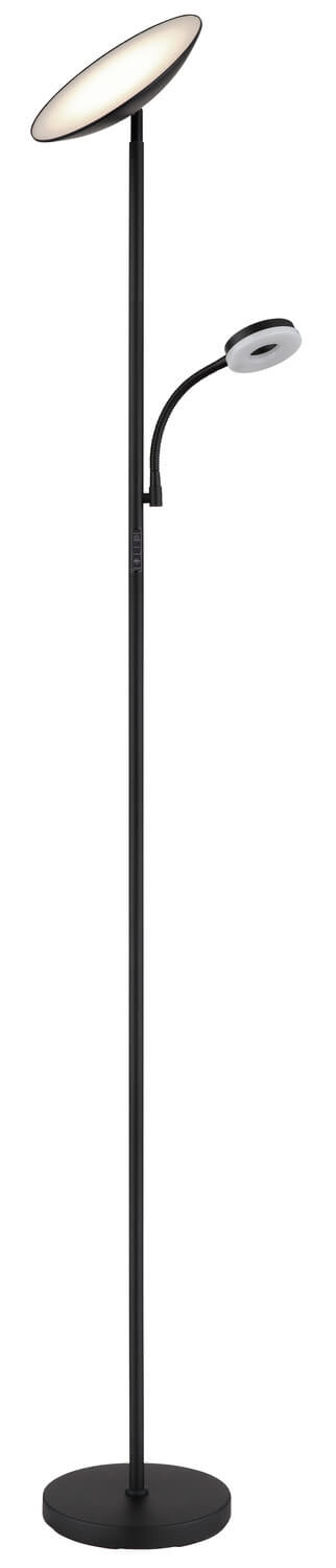 Lampadaire Skopo noir mat