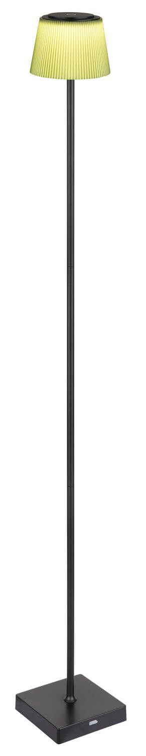 Lampadaire extérieur Gregoir noir mat (58434SBP)