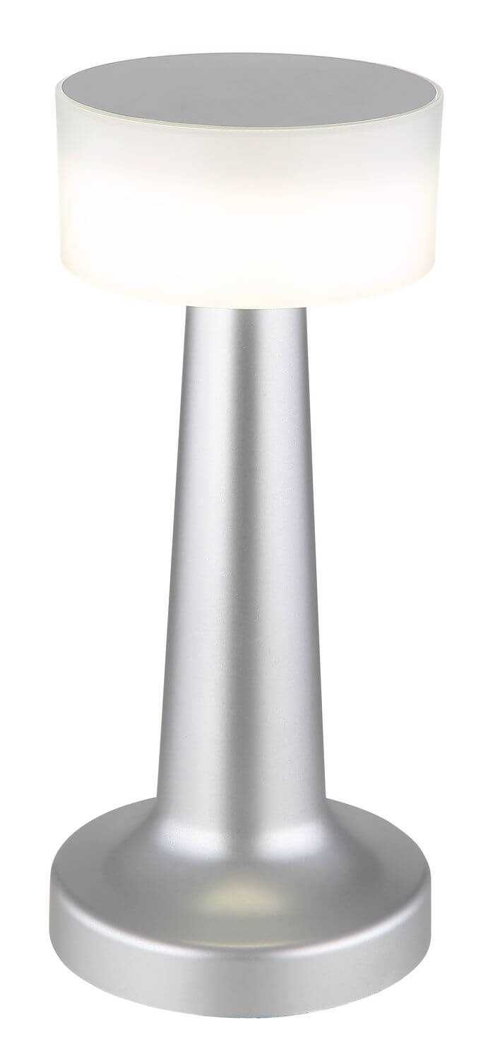 Lampe à poser Angelika nickel satiné