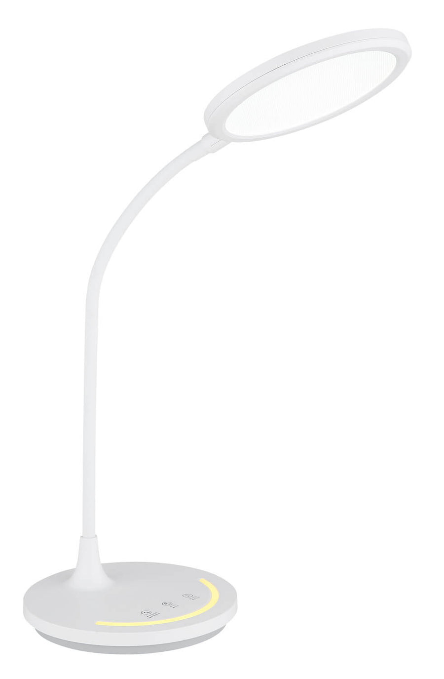 Lampe à poser Kenny blanche mat