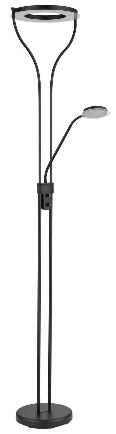 Lampadaire Ebro noir