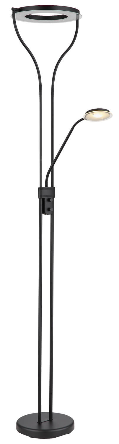 Lampadaire Ebro noir