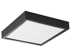 Plafonnier Puccy noir, L 30 cm