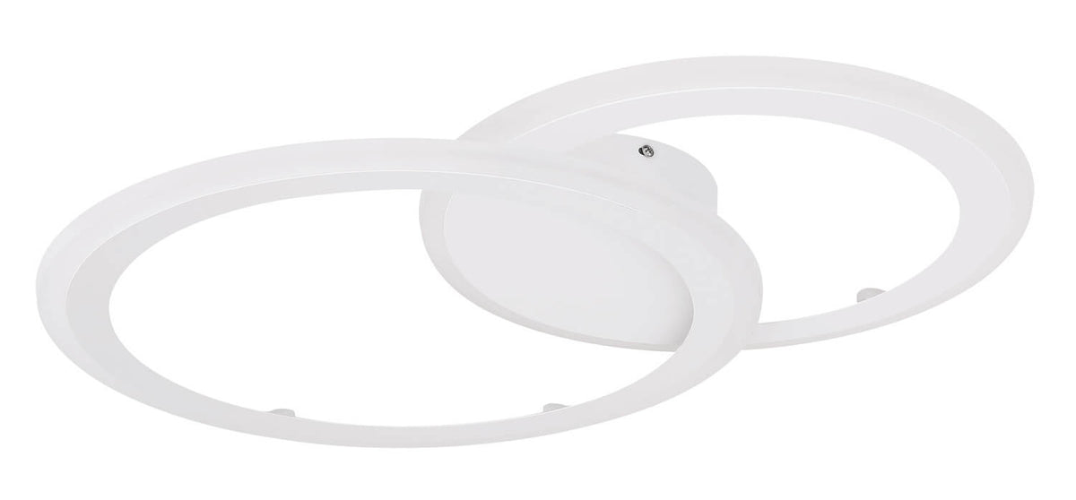 Plafonnier Fenna blanc