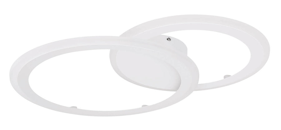 Plafonnier Fenna blanc