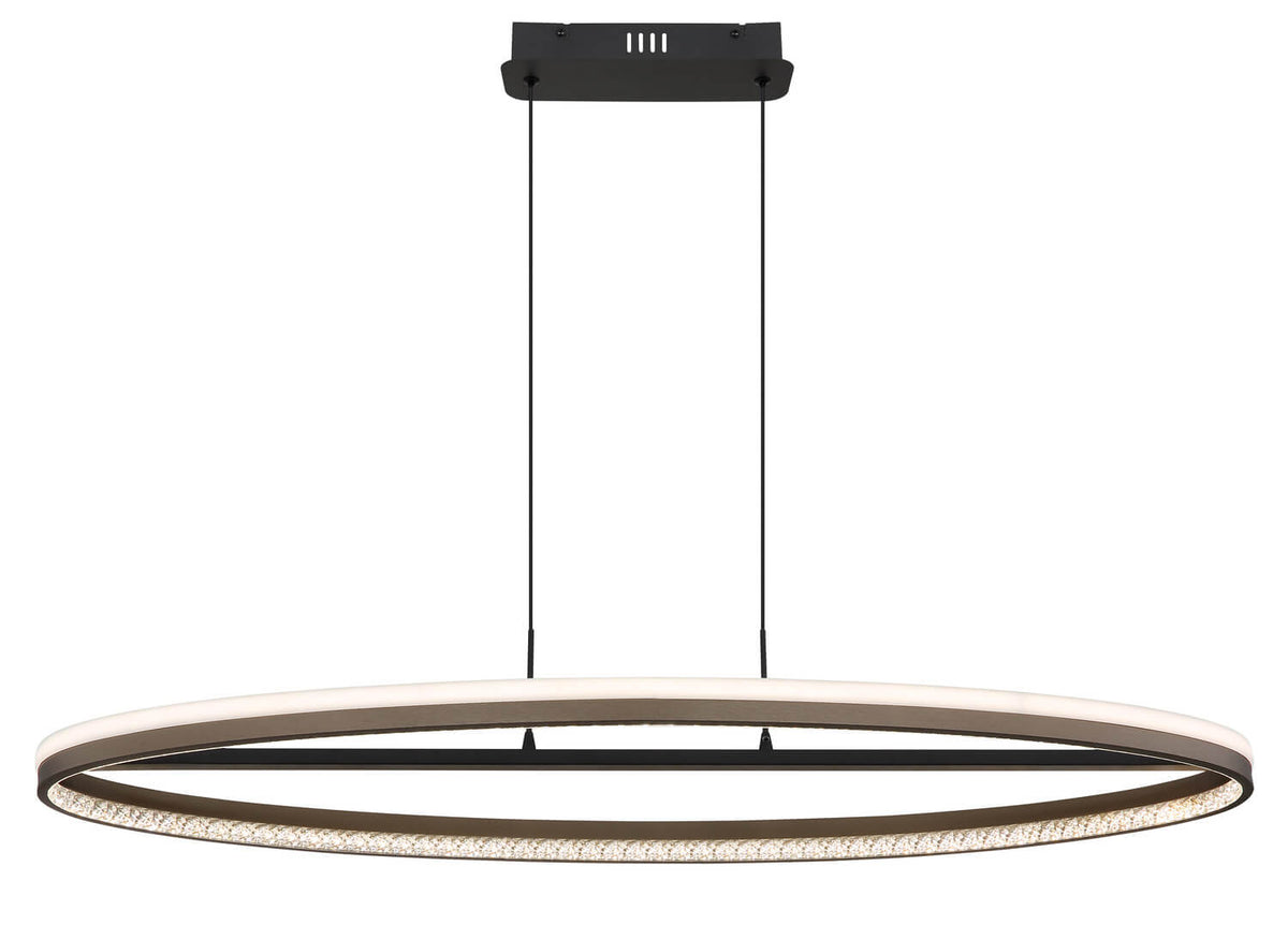 Suspension Della noire mat (67179H1)