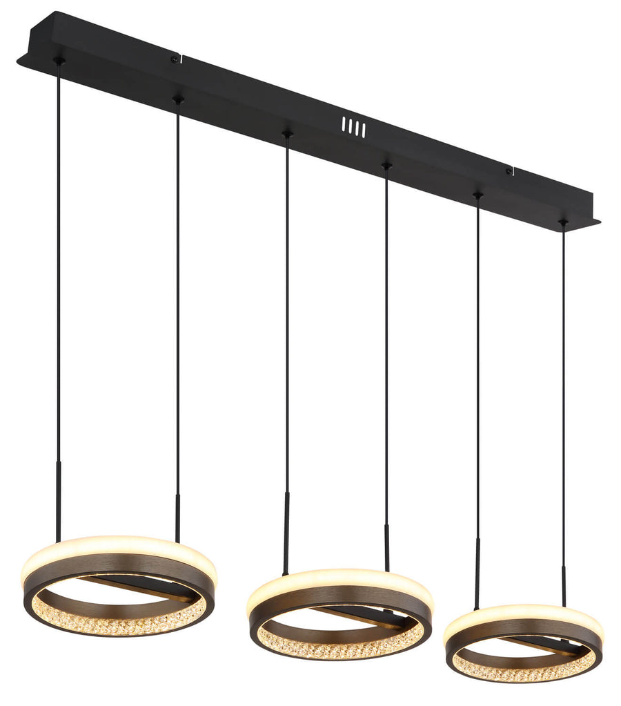 Suspension Della noire mat (67179H2)