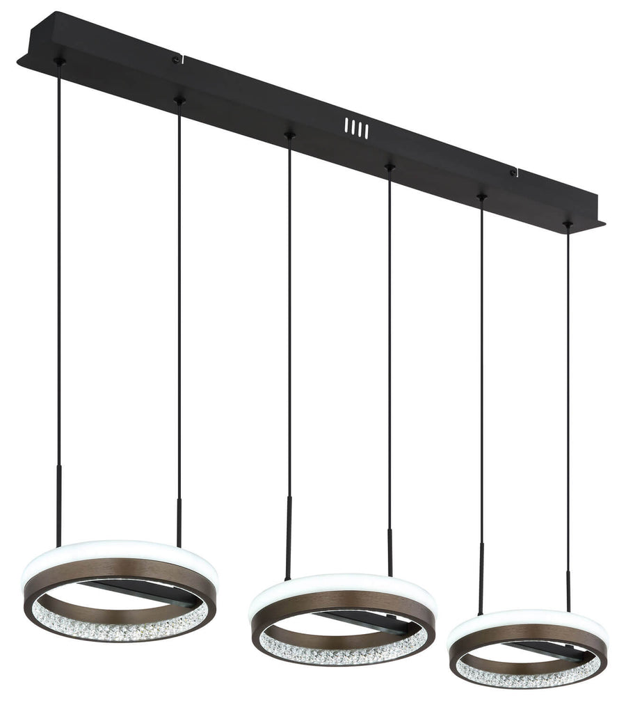 Suspension Della noire mat (67179H2)