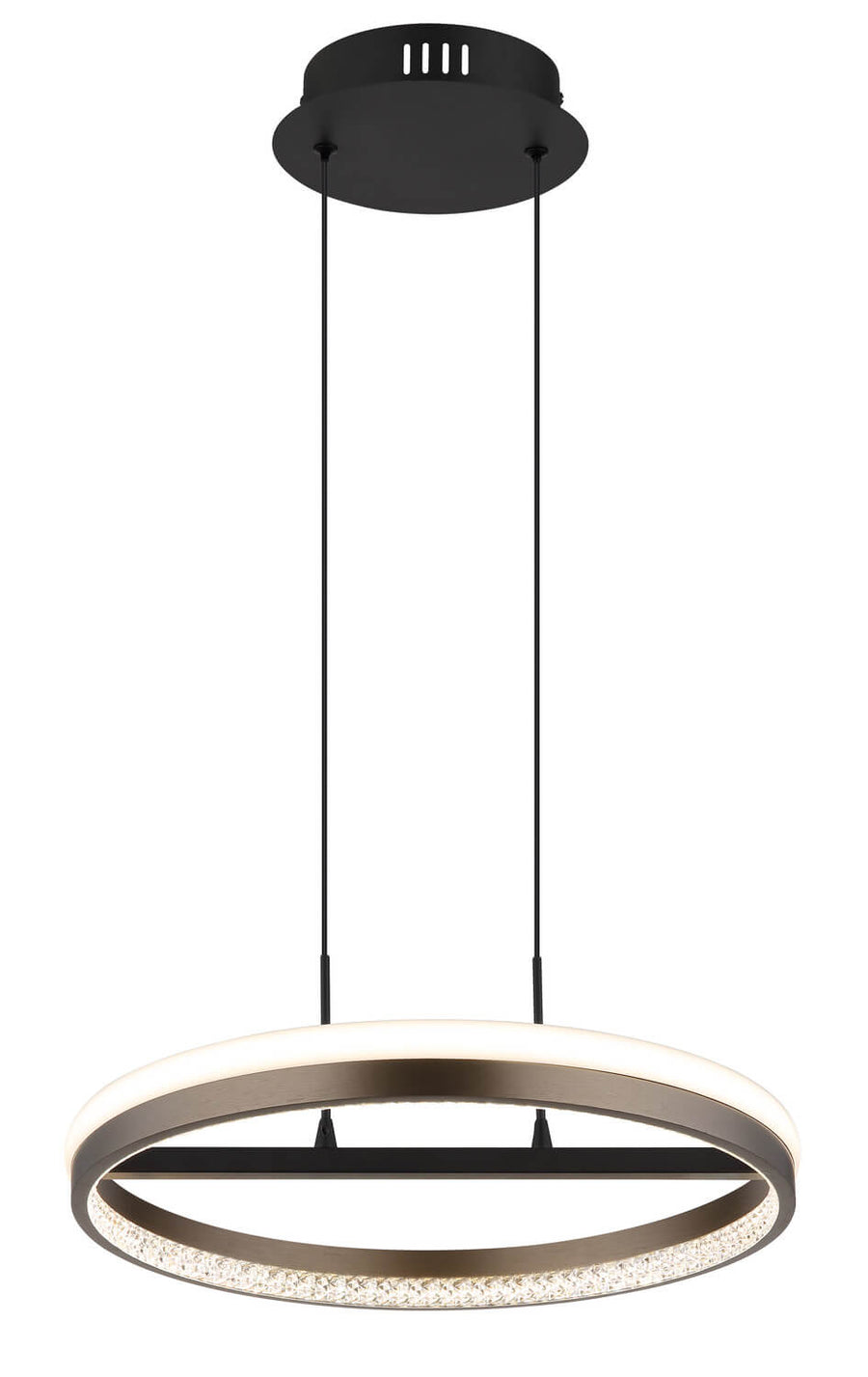 Suspension Della noire mat (67179H)