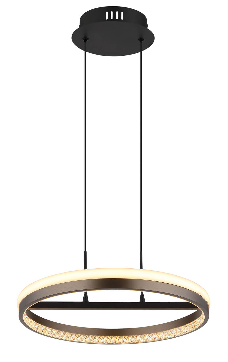 Suspension Della noire mat (67179H)