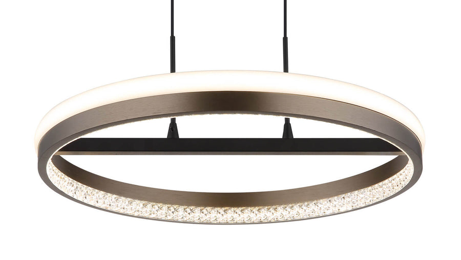Suspension Della noire mat (67179H)