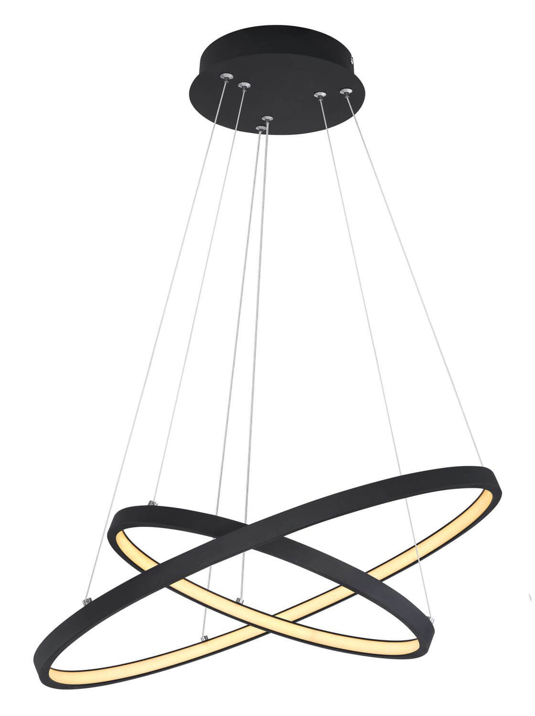 Suspension Ralph noire mat (67192-42B)