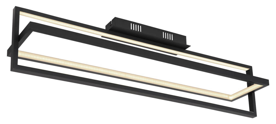 Plafonnier Flips noir mat