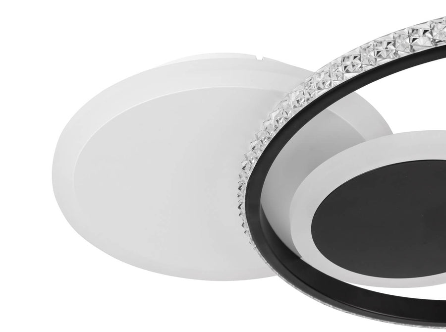 Plafonnier Perlix blanc mat