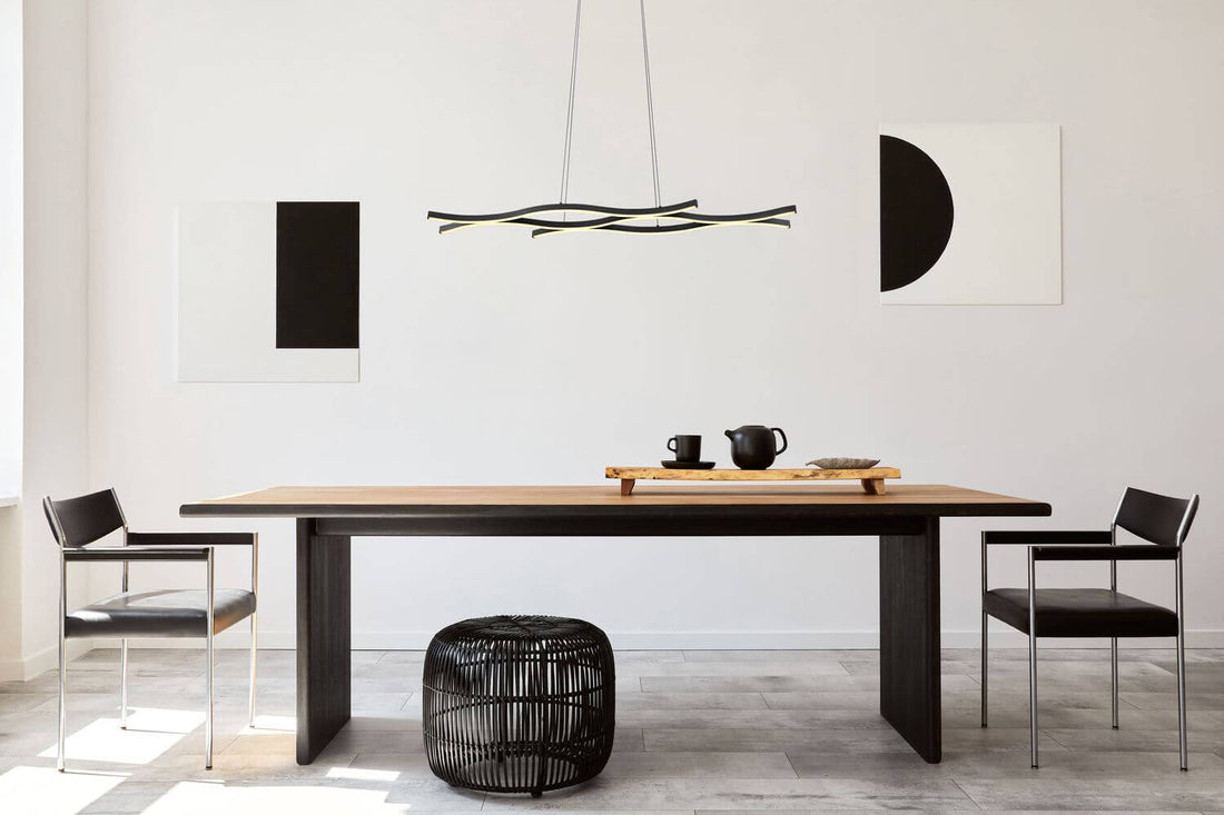 Suspension Geronimo noire mat (67206H)